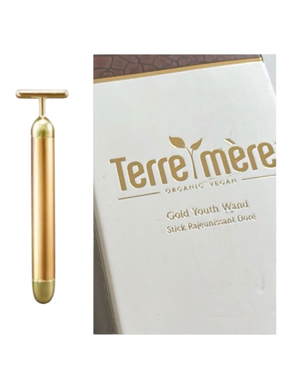 Terre Mere Anti Aging Gold Youth Wand Facial Massager